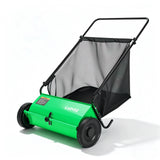 Garvee Heavy Duty 26-Inch Push Lawn Sweeper – Carbon Steel Walk-Behind Collector – Adjustable Brush Height – 7 Cu. Ft. Large Grass Cutter – Manual Leaf & Grass Pickup for Garden, Patio, Driveway – Durable Build / - /