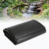 Garvee 20 Mil HDPE Pond Liner - Heavy-Duty Waterproof, Leak-Proof Underlayment - UV & Puncture Resistant for Koi Ponds, Waterfalls, Fountains & Water Gardens - Black, 10 x 13 ft - Black