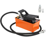 Garvee 10,000 PSI Pneumatic Hydraulic Pump – Foot Pedal Operated – 1.7L (1/2 Gallon) Reservoir – 3/8" NPT Outlet, 1/4" NPT Inlet, 6.6ft Hose – For Hydraulic Presses, Automotive Frame Machines, Heavy Machinery Lifting – Specs: 1.7L