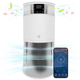 Garvee HEPA Air Purifier for Home Large Rooms up to 3000 Sq Ft - WiFi/App Control - Quiet Auto Mode - Washable Pre-Filter - Helps with Pets, Allergies, Odor, particles, Smoke & Pollen - US Standard, Comprehensive Operations Department 13 - White