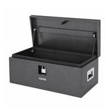 Garvee 30"x15"x15" Heavy-Duty Steel Truck Bed Tool Box - Built-In Key Lock, Dual Side Grab Handles & Gas Struts, Weather-Resistant Powder-Coated Storage Chest for Pickup Trucks, RVs, and Trailers