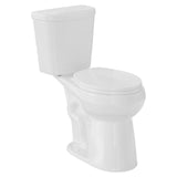 Garvee ADA Compliant Two-Piece Commercial Toilet – 21" Comfort Height, Round Bowl, Dual Flush 0.79/1.27 GPF, Soft-Close Seat, Space-Saving, 12" Rough-In, Top Dual-Button Flush, With Cover Plate & Water Fittings – 3489S upgraded model flush valve, 21" - 3469D Upgraded Model Siphon, 21" Height, Single Side-Button Flush, Elongated, Without Cover Plate, Includes Water Parts