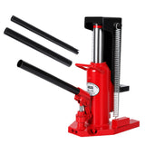 Garvee Heavy-Duty Low Profile Air Hydraulic Toe Jack (Claw Jack), 5 Ton Toe / 10 Ton Top, Toe Lift 0.8–6.8 in, Top Lift 11.3–17.3 in, Machinery Moving - 5-ton to 10-ton jacks | Lifting height 0.8-6.8 inches | Lifting height 11.3-17.3 inches |