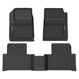 Garvee Custom Fit TPE Floor Mats for Automobile Colorado Crew Cab 2015-2022 - All-Weather, Heavy Duty, Odorless, Anti-Slip Car Interior Protection for Front & Rear Rows - Compatible Accessories - Brand: ""
