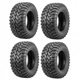 Garvee 8PR Heavy Duty All-Terrain ATV/UTV Tire Kit - Set of 4 30x10R14 - Designed for Trail Riding, Mud, Sand, Farm, Outdoor - Fits 30x10R14 UTV Wheels - Color: System default