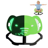 Garvee Glow-in-the-Dark Elephant Sensory Spinning Chair for Kids - Swivel Perch and Spin Seat for Autism & ADHD - Balance & Coordination Training, Sensory Toy for Home or Study Area, Green