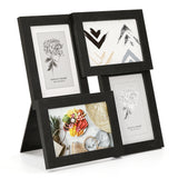 Garvee 12-Pack 4x6 Black Photo Frames Set – Collage Wall Decor with Glass Front – Multi-Photo Family Gallery Display – Single Picture Frame – Black Color - Black
