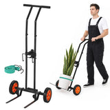 Garvee 175 lb Plant Caddy Dolly with Wheels, Heavy Duty Carbon Steel Pot Mover with Adjustable Grip Arms and Securing Strap, 44 in Rolling Hand Truck for 4-25 in Tall Planters, 6-16.5 in Adjustable Base, Patio, Greenhouse, Garden, Black - Black