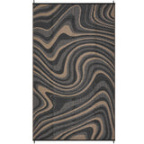 Garvee Waterproof Reversible Outdoor Rug – UV Resistant Plastic Straw Patio Mat – Easy Clean, Collapsible, Portable Bag for RV, Deck, Porch – 8x10ft – Black/Gray/Coffee - Lake Green / Light Blue / White